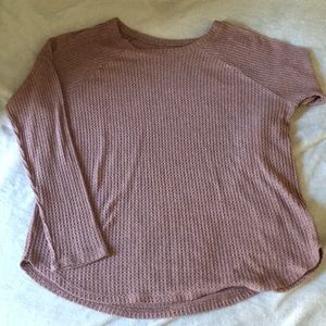 American Eagle waffle top